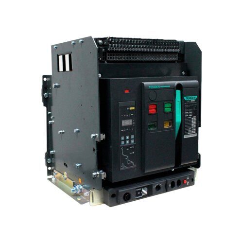 Выключатель автоматический TENGEN TGW1N-2000-1000-D, 3P, 1000A, 400VAC, 80kA, Ir=OFF/(400_1000A), Isd=OFF/(400_15000A), тип M, привод 220VAC, выкатной (TEN110511)