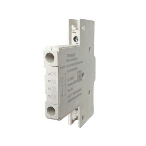 Блок-контакт вспом. TENGEN TGD1-80 AS-20, 2NO, монтаж справа, для TGD1-80 (TEN490042)