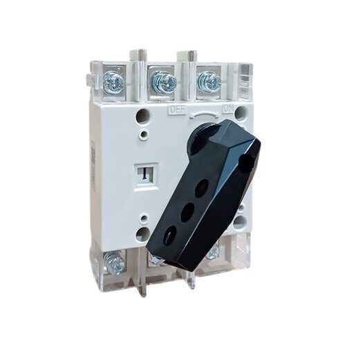 Выключатель-разъединитель TENGEN GL-100/3F, 3P, 100А, 415/690VAC, клеммные крышки, стационарная рукоятка (TEN280401)