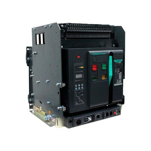 Выключатель автоматический TENGEN TGW1N-2000-1250-D, 3P, 1250A, 400VAC, 80kA, Ir=OFF/(500_1250A), Isd=OFF/(500_18750A), тип M, привод 220VAC, выкатной (TEN110551)